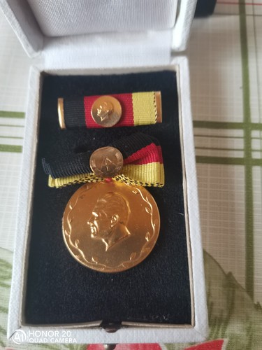 Ddr medaille verdienter - medaille,