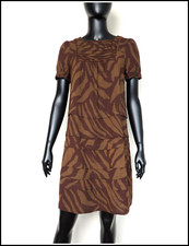 MARC by MARC JACOBS Etuikleid Kurzarm über dem Knielang Wollmischung 2/S