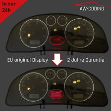VW Passat Golf T4 1/2 Display MFA Pixelfehler Reparatur Tacho Kombiinstrument