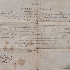 Entlaßschein Abschluss