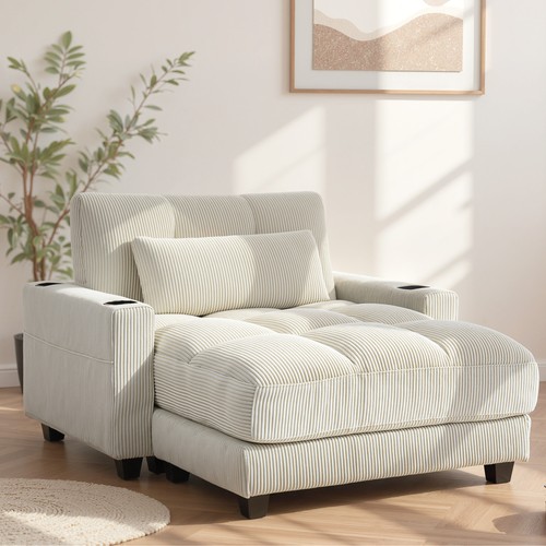 Homcom chaiselongue sitzer - homcom, 2