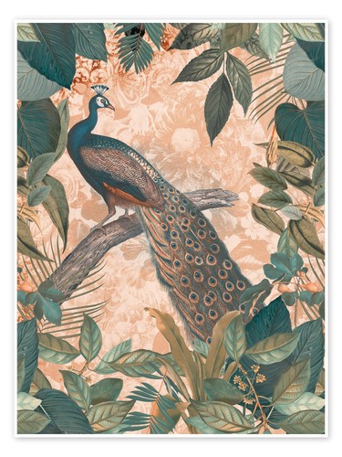 Poster vintage pfau - poster, andrea