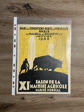 Orig. Landmaschinen Messe Prospekt Brochure Machines Agricoles Traktor BulldogE1