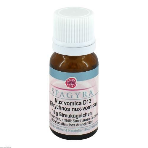 Nux vomica globuli - 10, g