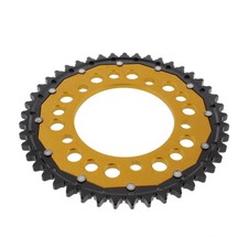 Kettenrad Alu gold 45-Zähne 530-Teilung für Honda CBR 900 RR Fireblade 1992-1995