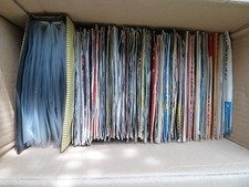 KISTE MIT SINGLES 7 '' SPEICHERFUND SAMMLUNG SCHLAGER POP DISCO 70 80 IGER JAHRE