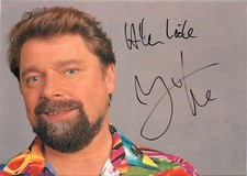 Jurgen von der Lippe - Autogrammkarte des deutschen Komikers und Moderators