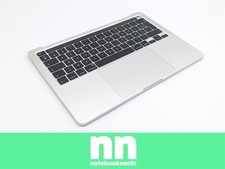 MacBook Pro 13" 2020 A2251 Tastatur AZERTY Top Cover Topcase Silber