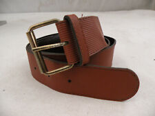 NVA Hosengürtel , Neuwertig 40mm, Lederol