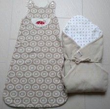 Einschlagdecke Sweet Dreams, Babyschlafsack & Kaputzenhandtuch David  F, Baby