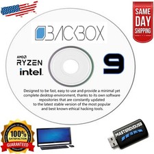 BackBox 9 Bootable Linux DVD
