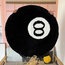 Runder Teppich aus Polyester