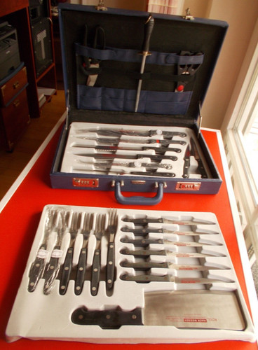 Messer koffer teiliges - messer-koffer, 24-teiliges