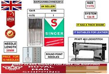 PFAFF463 134R, 6790 GR.75/11 STEPPSTICH LEDER INDUSTRIE NÄHMASCHINENNADEL