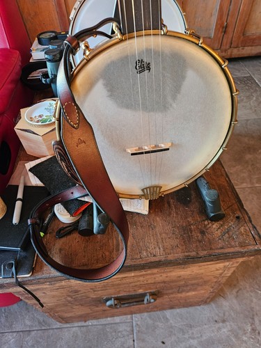 Banjo leder schulterriemen - banjo,