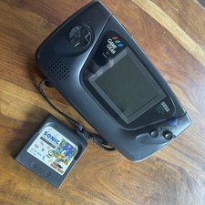 Sega Game Gear Schwarz Konsole mit Spiel Sonic The Hedgehog