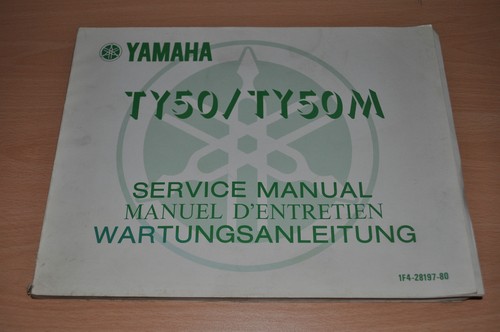 Wartungsanleitung yamaha - wartungsanleitung,