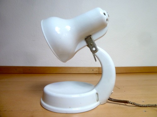 Alte vintage nachttischlampe - alte,