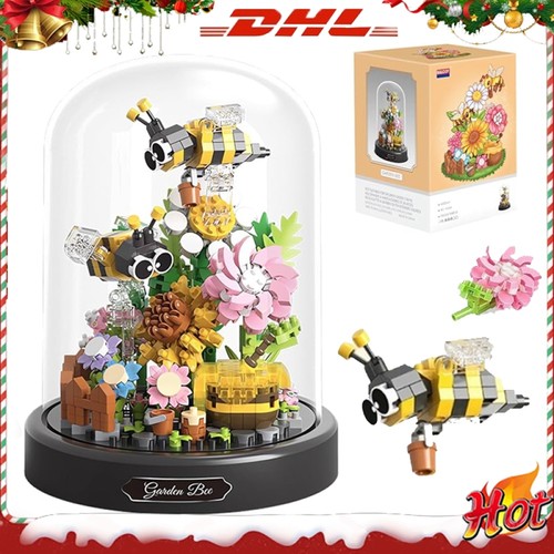 Blumen bausteine set - blumen,
