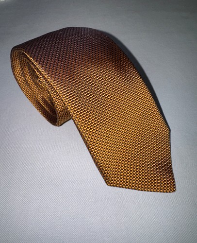 Seidenkrawatte bronze elegant - seidenkrawatte,