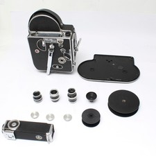 BOLEX H-8T 8mm Kamera. 1958-1963. Bitte lesen! Defekt! Nr.48
