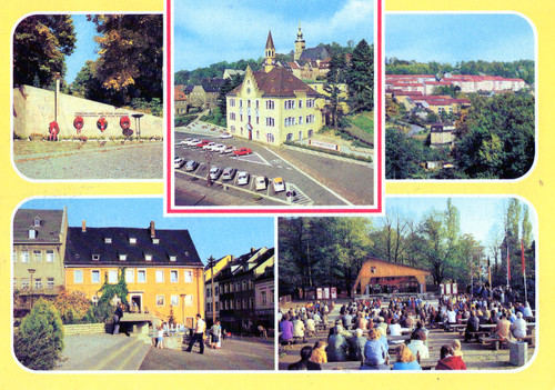 Ansichtskarte hohenstein - ansichtskarte,