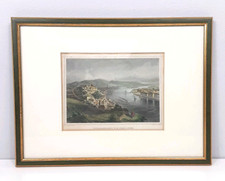 Framed Matted Lithograph