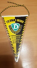 Rarität Wimpel  1.FC DYNAMO DRESDEN /  18×29cm 