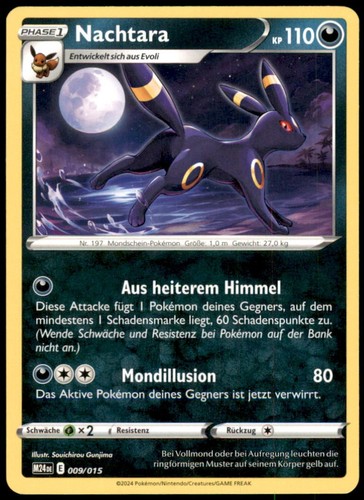 Pokémon karte nachtara - karte,