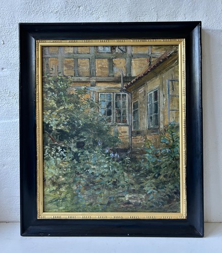 ölbild impressionist mogens - Ölbild,