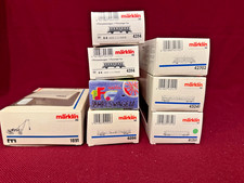 Konvolut von 8  Leerkartons / OVP  für  Märklin H0 Waggons sowie Kran 1891