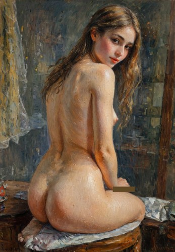 Erotik art nude - pin-up, girl