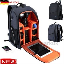 Wasserdicht Kamerarucksack Fotorucksack Foto Rucksack mit Abnehmbar Innenfächer
