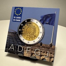 2-Euro-Gedenkmünze „30 Jahre EU-Flagge - OVP