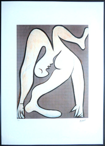 Pablo picasso acrobat - ", "