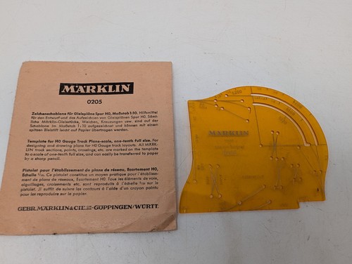 Märklin 0205 gleisplan - märklin,