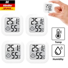 4x Digitales Thermo-Hygrometer