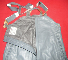 Striwa Lederhose Breeches U-Boot Hose Gr. 170/76 Stiefelhose Reißverschluss -ep-