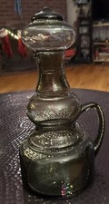 Vintage MCM Smoked Glass