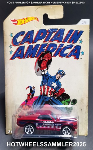 Hot wheels captain america - hot,