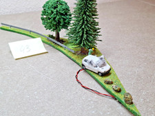 Mini Diorama Modul H0, mit