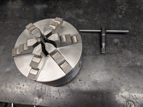 Backendrehfutter stahl 160 - 6-backendrehfutter,