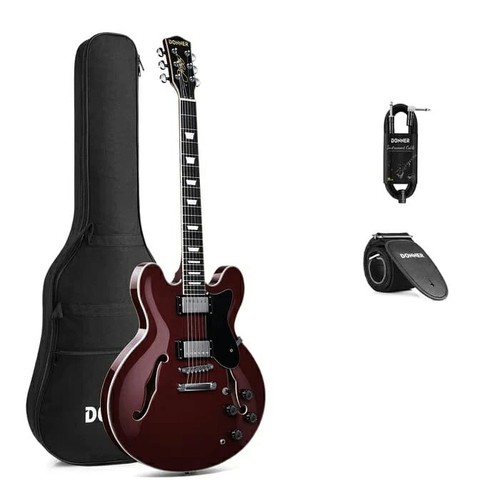 Donner djp 1000 semi hollow - donner, djp-1000