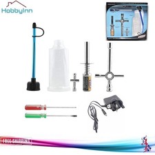 RC Auto Nitro Glühkerze Starter Kit wiederaufladbar HSP Werkzeug Zünder Kraftstoffpumpe UK