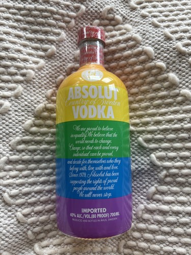 Absolut vodka colors rainbow - absolut,