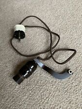 alte originale braune Bakelit E14 Lampenfassung Drehschalter Stecker Schalter