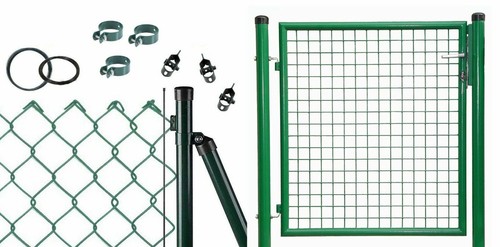 Komplett set maschendrahtzaun - komplett,
