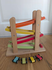 Auto-Rennbahn EverEearth Holzspielzeug