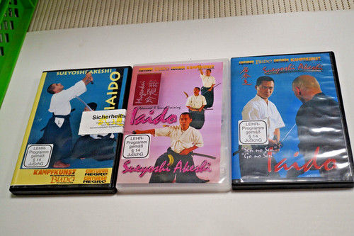 Dvd set 2 3 iaido - 1/2/3,