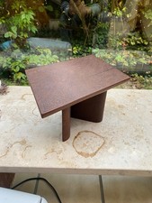 edler Meditationshocker aus Teakholz, zusammenklappbar